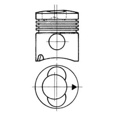 Bilde av Stempel KOLBENSCHMIDT 93315600