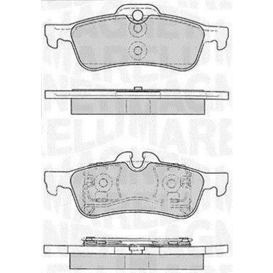 Bilde av MAGNETI MARELLI 363916060331 Bremseklosser MINI: Hatchback, Cabrio