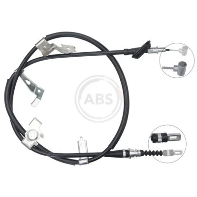 Bilde av A.B.S. K18980 Bremsekabel 1638 Skivebrems SUZUKI: SX4 I Hatchback