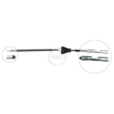 Bilde av A.B.S. K13436 Bremsekabel 228 Trommelbrems for høyre/venstre ratt FORD: Focus 2 Kombi,