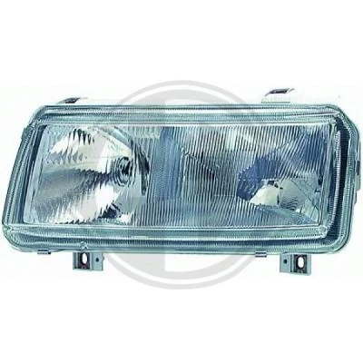 Bilde av DIEDERICHS 2244083 Frontlykter venstre H1/H1 Halogen for høyrekjøring uten elektromotor