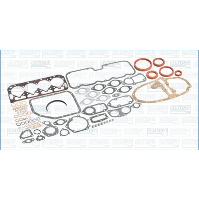 Bilde av AJUSA 50037400 Tetnings helsett, motor med sylinderhodepakning, ventilstangtetning FIBERMAX