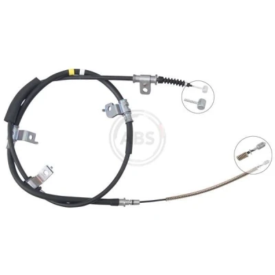 Bilde av Kabel, parkeringsbremse, Høyre bak, hyundai h 1 travel, 59770 4H000