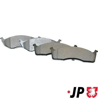 Bilde av JP GROUP 5063600210 Bremseklosser framaksel ekskl. slitasjevarselkontakt CHRYSLER: Voyager / Grand 3, Vision