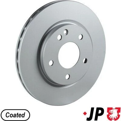 Bilde av JP GROUP 1363107200 Bremseskiver framaksel 270 22 5 ventilert belagt MERCEDES BENZ: Vaneo