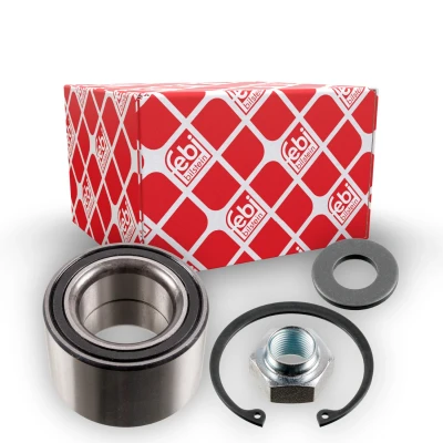 Bilde av FEBI BILSTEIN 31342 Hjullagersett med akselmutter sikringsring 62 vinkelrullelager SUZUKI: SWIFT 3, Ignis I, NISSAN: Pixo
