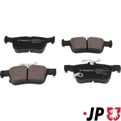 Bilde av JP GROUP Bremseklosser bakaksel klargjort for slitasjeindikator 1363702910 MERCEDES BENZ: E Klasse T modell, GLC SUV, EQC
