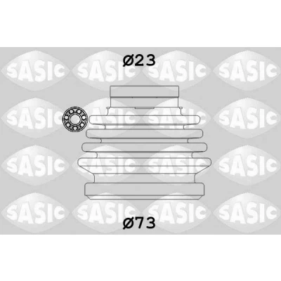 Bilde av SASIC 9004631 Drivakselmansjett girkassesiden FIAT: Uno Hatchback, Panda I Hatchback