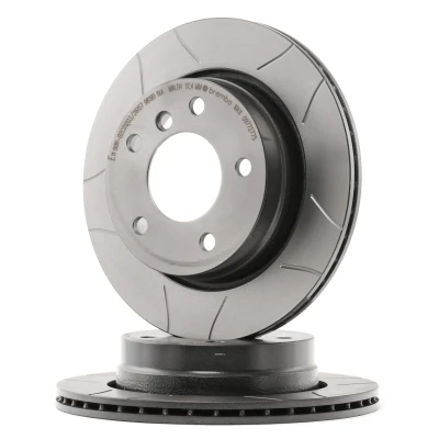 Bilde av BREMBO MAX LINE 09.7727.75 Bremseskiver 276 19 5 innvendig ventilert, med sliss belagt høy karbon skruer BMW: 3 Coupé, Touring, Sedan