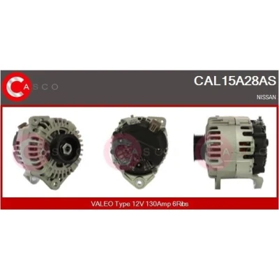 Bilde av CASCO Generator 12V 120A M8 CPA0094 54mm med integrert regulator OPEL: Vectra B Sedan, A Calibra A, SAAB: 900 II Hatchback, 9000 Sedan