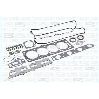 Bilde av AJUSA 52204300 Tetningssett, sylindertopp med sylinderhodepakning, ventilstangtetning FIBERMAX