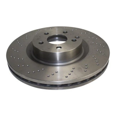 Bilde av TRUCKTEC AUTOMOTIVE Bremseskive MERCEDES BENZ: E Klasse T modell, Sedan, C Coupé framaksel 32mm 5 112mm perforert / ventilert