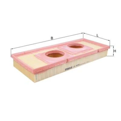 Bilde av MAHLE ORIGINAL LX 4459 Luftfilter 46,0 365 162 Filterinnsats