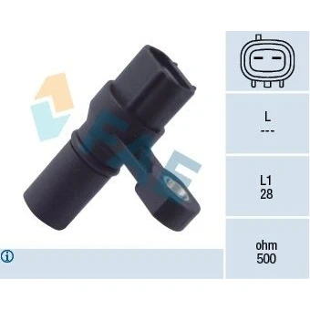 Bilde av Turtallssensor, motormanagement, Inngang, Utgang, alfa romeo,daewoo,fiat,hyundai,kia,lancia,opel,suzuki,vauxhall, 0K9A1 21412, 1238113,