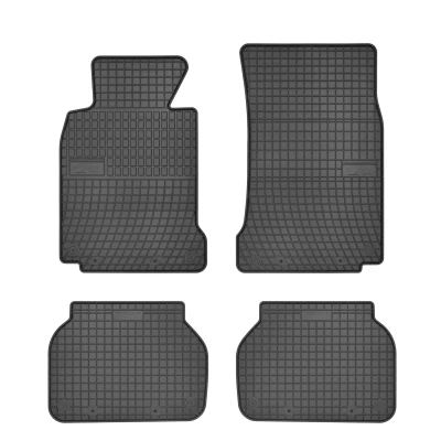 Bilde av FROGUM 0668 Gulvmatte sett gummi foran og bak 4 svart Skreddersydd BMW: 5 Touring, Sedan