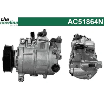 Bilde av The NewLine AC51864N Kompressor 6SEU14C AUDI: A4 B8 Allroad, Q5, Avant