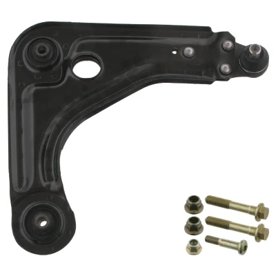 Bilde av febi BILSTEIN 33102 Bærebru Plus med tilleggsmateriale støtte / styreledd, lager framaksel høyre, nede Casterstag stålplate