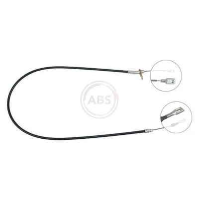 Bilde av A.B.S. K11278 Bremsekabel 1616 Skivebrems for høyre/venstre ratt MERCEDES BENZ: W123 Stasjonsvogn, Sedan