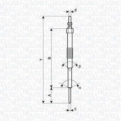 Bilde av Glødeplugg, subaru forester, impreza halvkombi, legacy iv, v, kombi outback, 22439AA000, 22439 AA000