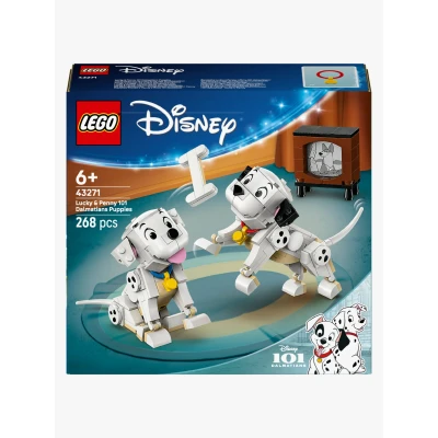 Bilde av LEGO Disney Classic 43271 Lucky og Penny fra 101 dalmatinere Valper Byggesett Plast