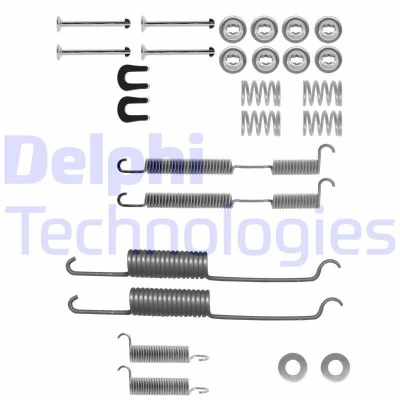 Bilde av Tilbehørsett, bremsesko, Bakaksel, daewoo,ford,hyundai,isuzu,mazda,mitsubishi,nissan,renault,toyota, 7701 201 618