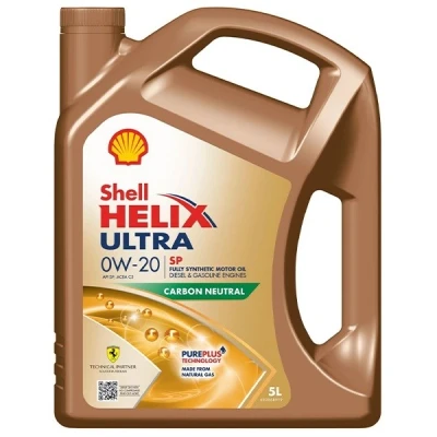 Bilde av Shell Helix Ultra SP 0W 20 5l Motorolje 550063071 TOYOTA: Avensis III Stasjonsvogn, Auris Hatchback, RAV4 SUV, SUBARU: Outback IV, Forester
