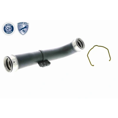 Bilde av VAICO V10 5303 Ladeluftslange gummi med tekstilforsterker klammer VOLKSWAGEN: Golf 5, Passat B6 Variant, Touran I, AUDI: A3 Hatchback