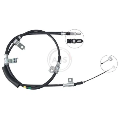 Bilde av Kabel, parkeringsbremse, Høyre bak, hyundai h 1 cargo, travel, 59770 4H300