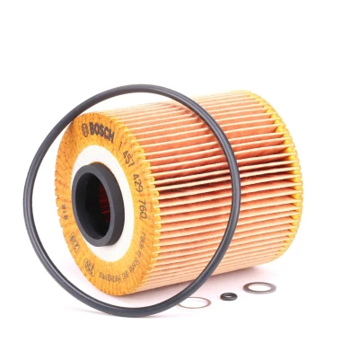 Bilde av BOSCH 1 457 429 760 Oljefilter med tetning Filterinnsats BMW: 3 Cabrio, Sedan, 5 Sedan