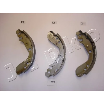 Bilde av JAPKO 55493 Bremsesko bakaksel 180 31,8