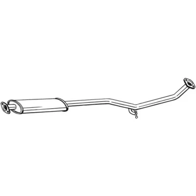 Bilde av Midtre eksospotte BOSAL 284 423