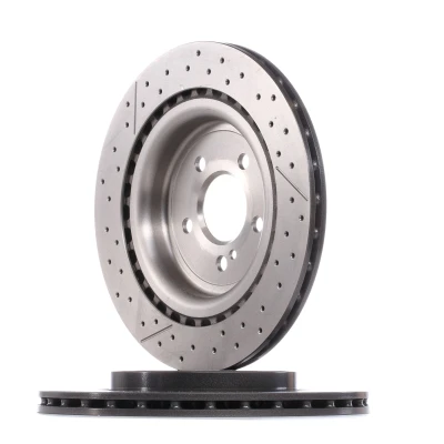 Bilde av BREMBO COATED DISC LINE 09.B788.11 Bremseskiver 330 22 5 innvendig ventilert, slisset / perforert belagt høy karbon med skruer MERCEDES BENZ: A Klasse