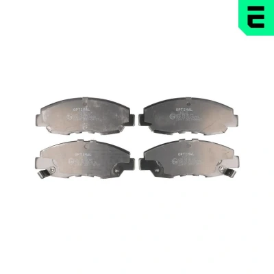 Bilde av OPTIMAL BP 10133 Bremseklosser framaksel med akustisk slitasjevarsel HONDA: CIVIC 8 Hatchback,