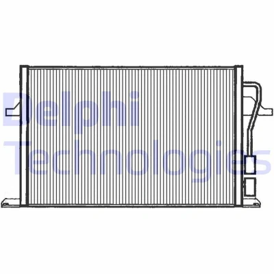 Bilde av Kondensator, klimaanlegg, ford cougar, mondeo ii, sedan turnier 04801 SR1 305, 1022553, 1038778, 1055189, 1060440,