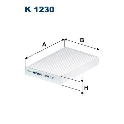 Bilde av FILTRON K 1230 Kupéfilter Partikkelfilter 236 152 30 NISSAN: Juke