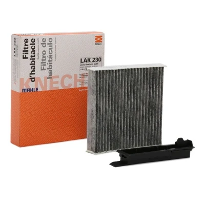 Bilde av MAHLE ORIGINAL LAK 230 Kupéfilter Karbonfilter 181,0 181 43,0 NISSAN: NV200 / Evalia Minibuss, Varebil Stasjonsvogn, MICRA 3, RENAULT: CLIO 3