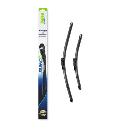 Bilde av Vindusvisker Valeo Silencio X.trm, Flat Blade Set 574639 foran Rammeløs Top Lock JAGUAR: XF Sedan