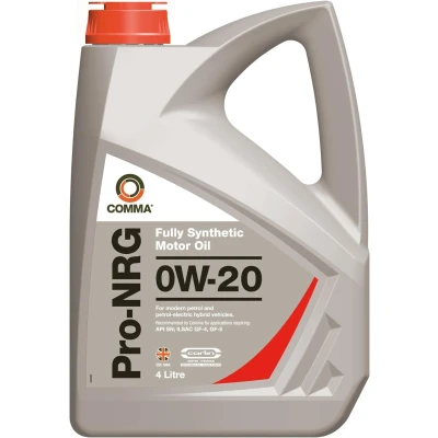 Bilde av Comma Pro Nrg 0W 20 4l Motorolje NRG4L MITSUBISHI: OUTLANDER 2 SUV, 3, PAJERO 4, TOYOTA: RAV4 IV Yaris III Hatchback