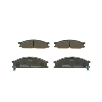 Bilde av BOSCH 0 986 494 848 Bremseklosser Low Metallic med integrert slitasjevarselkontakt, akustisk slitasjevarsel NISSAN: Navara Pick up