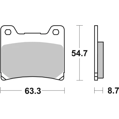Bilde av BREMBO Carbon Ceramic, Road Bremseklosser foran og bak 07YA1107