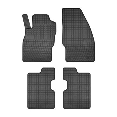 Bilde av FROGUM 542988 Gulvmatte sett gummi foran og bak 4 svart Skreddersydd OPEL: Corsa D Hatchback