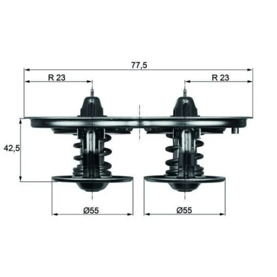Bilde av MAHLE ORIGINAL TX 32/1 Termostat