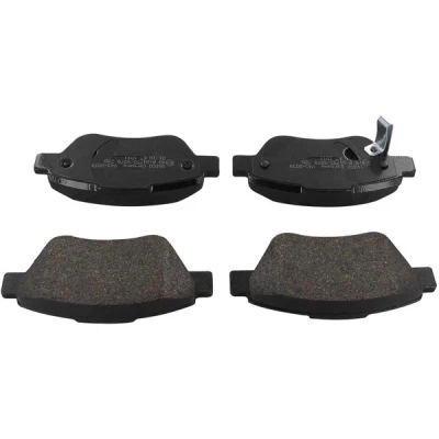Bilde av VAICO V40 8039 Bremseklosser Q+, original equipment manufacturer quality framaksel med akustisk slitasjevarsel bremsecaliperskruer tilbehør