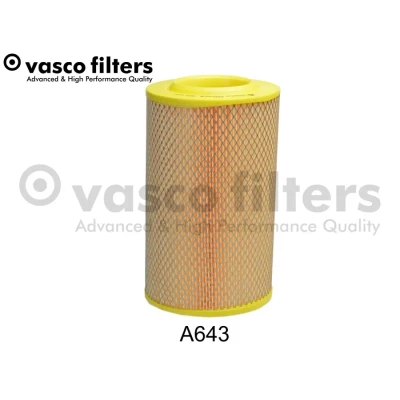Bilde av DAVID VASCO A643 Luftfilter 284 163 rund Filterinnsats med integrert gitter FIAT: Ducato II Flatvogn lastebil/Chassis, Minibuss