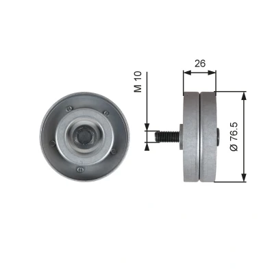 Bilde av GATES FleetRunner Micro V Kit T36182 Styrerulle OPEL: Zafira B, Meriva A