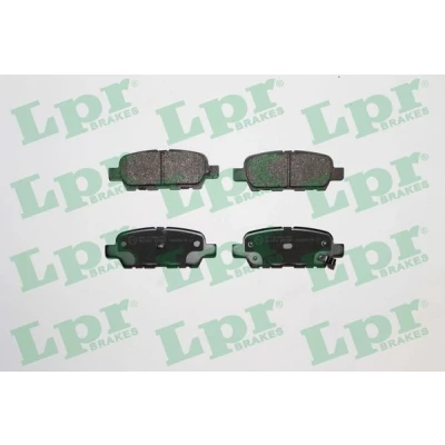 Bilde av LPR 05P857 Bremseklosser NISSAN: Qashqai / Qashqai+2 I, X Trail, Murano II, SUZUKI: Grand Vitara 2 SUV, INFINITI: FX SUV