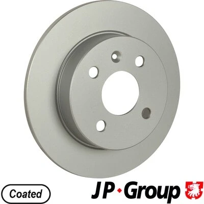 Bilde av JP GROUP 1263202600 Bremseskiver bakaksel 240 10 4 fullt ut belagt OPEL: Astra H Caravan, Meriva A, GTC
