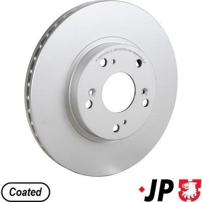 Bilde av JP GROUP 3463101300 Bremseskiver framaksel 282 23 5 ventilert belagt HONDA: CR V 2, CIVIC 7 Hatchback