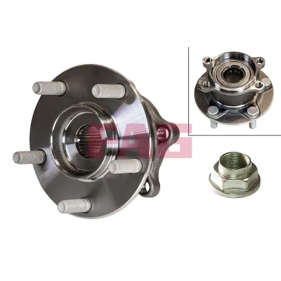 Bilde av FAG 713 6159 60 Hjullagersett Bildet viser leveranseinnholdet 138,70, 82,20 MAZDA: CX 5 I