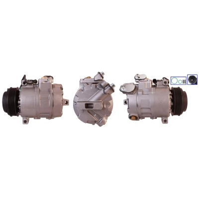 Bilde av LUCAS ACP884 Kompressor PAG 46 R 134a med tetning